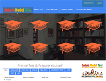 Tablet Screenshot of onlinemodeltest.com
